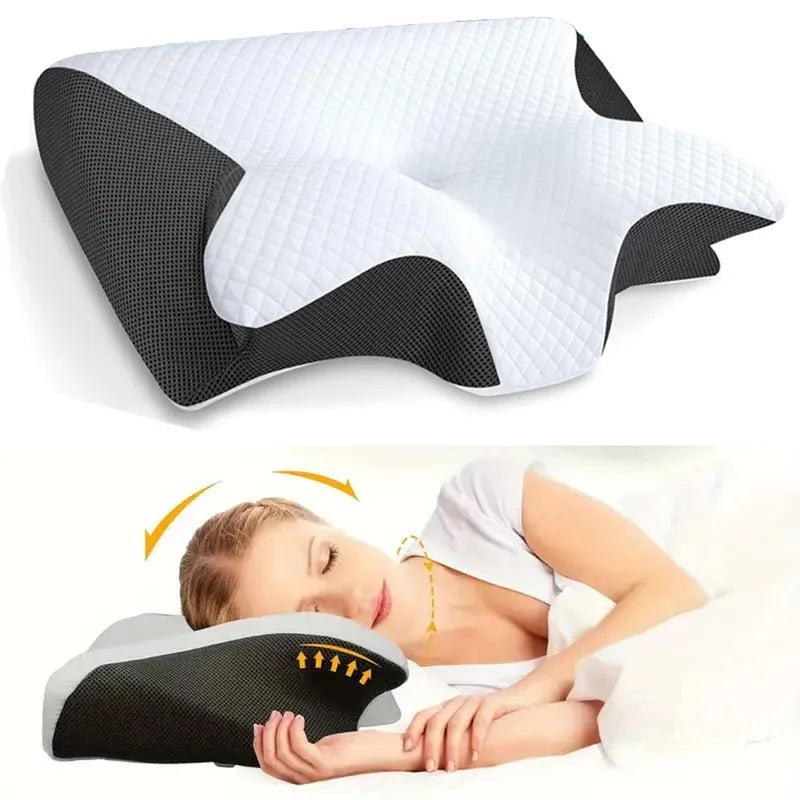 Travesseiro Anatômico Cervical para Melhor Conforto ao Dormir